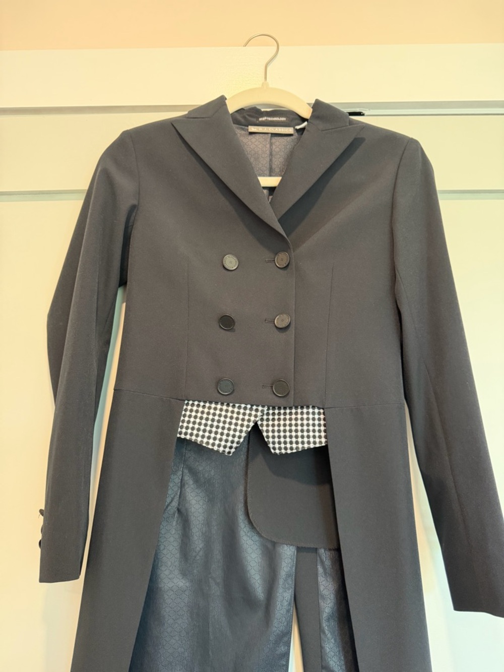 RJ Classics Shadbelly Show Coat Black size 14R